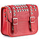 De la mujer bolso de cuero 'naomi' (rojo). Classic Bag. Russian leather Guild. Online shopping on My Livemaster.  Фото №2