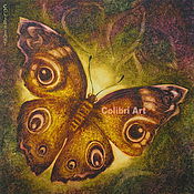 Картины и панно handmade. Livemaster - original item Butterfly oil painting with butterflies painting animals. Handmade.