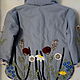 Jacket made of wool 'wild flowers'. Outerwear Jackets. Reelika (reelika44). My Livemaster. Фото №4