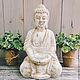 Скульптура Будда для дома и сада из бетона. Фигуры садовые. A Z O V   G A R D E N. Ярмарка Мастеров.  Фото №5