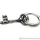 Подвеска из серебра Antique Key AZP-31. Подвеска. Blacksilver. Ярмарка Мастеров.  Фото №5
