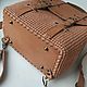 Рюкзак "Karamel". Рюкзаки. Елена (Felicity bags). Ярмарка Мастеров.  Фото №4