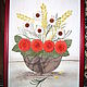 Квиллинг-картина "Полевые цветы", Картины, Хабаровск,  Фото №1