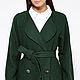 Order Coat of loden clothes from oversized dark-green light for spring. Voielle. Livemaster. . Coats Фото №3