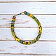 Bead harness 'Bright motif». Necklace. Natalya | Handmade jewelry  |. My Livemaster. Фото №5