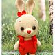 Зайка Шерин. Амигуруми куклы и игрушки. Handmade Zone Annette. Ярмарка Мастеров.  Фото №5