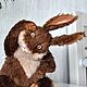 Teddy Miron rabbit rabbit collectible author's bunny Easter. Teddy Toys. NatalyTools (natalytools). Online shopping on My Livemaster.  Фото №2