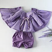 Куклы и игрушки ручной работы. Ярмарка Мастеров - ручная работа Doll Dress 30 cm Very Peri Lilac. Handmade.