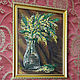 Mimosa painting, still Life Mimosa, oil on canvas, 30 x 40. Pictures. Valeria. Online shopping on My Livemaster.  Фото №2