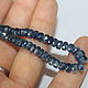 Кианит 3,5-6мм нить 40,5см. Бусины. Beads. Ярмарка Мастеров.  Фото №6