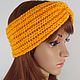 Order Headband (strip) on the head knitted Turban. UrbanStyleKnit (usknits). Livemaster. . Bandage Фото №3