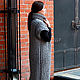 Long grey vest knit. Vests. SHAPAR - knitting clothes. Online shopping on My Livemaster.  Фото №2