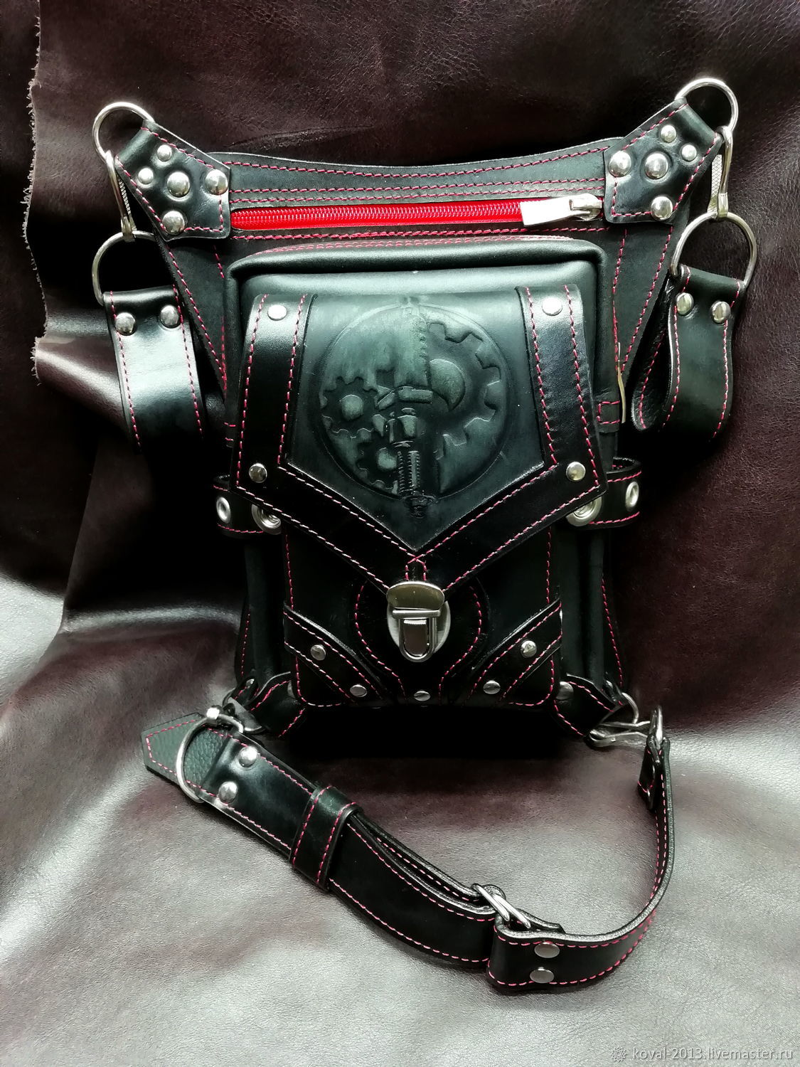 Мужская сумка: Набедренные сумки -"Spark" в интернет-магазине Ярмарка Мастеров по цене 9000 ₽ – QPT2YRU