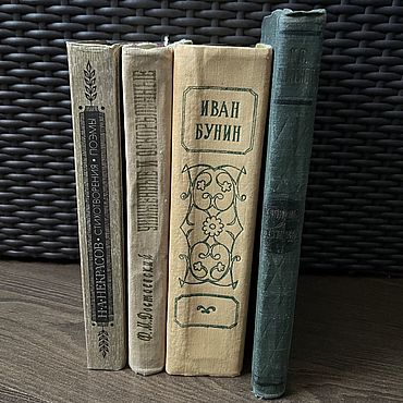 Винтаж ручной работы. Ярмарка Мастеров - ручная работа Винтаж: Книги русских писателей 4 книги. Handmade.
