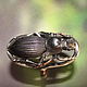 Кольцо "Жужелица", ground beetle. Кольца. Сергей (Жук). Интернет-магазин Ярмарка Мастеров.  Фото №2