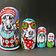 Educational Toy Matryoshka Dogs. Puzzle. color of magic. Online shopping on My Livemaster.  Фото №2