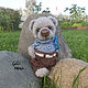 Stuffed toys, knitted Teddy: Micah 20 cm. Stuffed Toys. sToryToys. My Livemaster. Фото №5