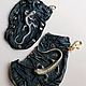 3D Key rings made of genuine leather ' Tritons', Key chain, Moscow,  Фото №1