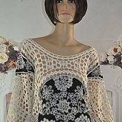Одежда handmade. Livemaster - original item Blouse, cotton, ,42-44 p.. Handmade.