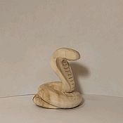 Материалы для творчества handmade. Livemaster - original item Wooden Billet toy Souvenir Snake Cobra. Handmade.