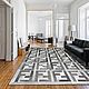  ковёр ручной работы из шкур коровы. Ковры для дома. Luxury Patchwork. Ярмарка Мастеров.  Фото №5