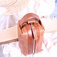 Women's cosmetic bag made of genuine leather ' Melody d'amour». Beauticians. CRAZY RHYTHM bags (TP handmade). My Livemaster. Фото №4