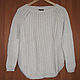 Cashmere sweater Massimo Dutti Spain, Vintage blouses, Moscow,  Фото №1