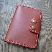 Канцелярские товары handmade. Livemaster - original item Passport cover leather. Handmade.