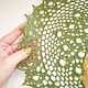 Салфетка декоративная вязаная. Декоративные салфетки. Geleana crochet. Ярмарка Мастеров.  Фото №4