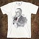 T-shirt cotton 'Mayakovsky', T-shirts and undershirts for men, Moscow,  Фото №1