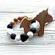 Cutters 'Yin Yang' juniper-silicone, Teethers and rattles, Bryansk,  Фото №1