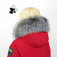 Luxury furry. Trim on the hood made of silver fox fur No. №2. Collars. Mishan (mishan). My Livemaster. Фото №5