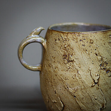 Посуда ручной работы. Ярмарка Мастеров - ручная работа Кружка «Чирик». Handmade.