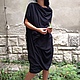 Экстравагантное летнее ассиметричное платье из хлопока, Платья, Русе,  Фото №1