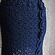 Order The skirt is made from natural Italian silk 'Tatiana'. 'Irish lace'  Elena. Livemaster. . Skirts Фото №3