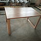 Dining table made of oak 800h1400 mm. Tables. aleksej-ixw. Online shopping on My Livemaster.  Фото №2
