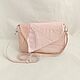 Summer pink leather bag 'Dolce Vita', Classic Bag, Ulyanovsk,  Фото №1