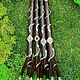  Тепи двойная с цитрином в серебре. Трубка для рапэ. Shamanic-staff. Ярмарка Мастеров.  Фото №5