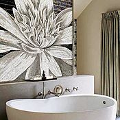 Мозаичное панно в ванную (эскиз)