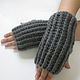 Fingerless gloves knitted crochet Mouse. Mitts. Weather (knitting) Irina. Online shopping on My Livemaster.  Фото №2