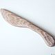 Wooden knife for soft cheese, butter and pate. 17,5 cm. Ware in the Russian style. derevyannaya-masterskaya-yasen (yasen-wood). Online shopping on My Livemaster.  Фото №2
