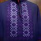 Men's embroidered shirt 'Persian Night' MP2-238. Mens outerwear. babushkin-komod. My Livemaster. Фото №6