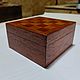 Шкатулка под старину с маркетри (шахматы). Шкатулки. Nikolay-woodcraft. Интернет-магазин Ярмарка Мастеров.  Фото №2