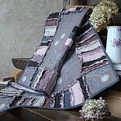 "Полевые цветы" текстильный пенал