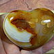 Carnelian 'Heart' weight 209 gr, 75h52 mm.( 001), Minerals, Saratov,  Фото №1