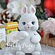 Order Silicone Bunny shape on the month, in a wreath, with a paw. Hobbypage. Livemaster. . Form Фото №3