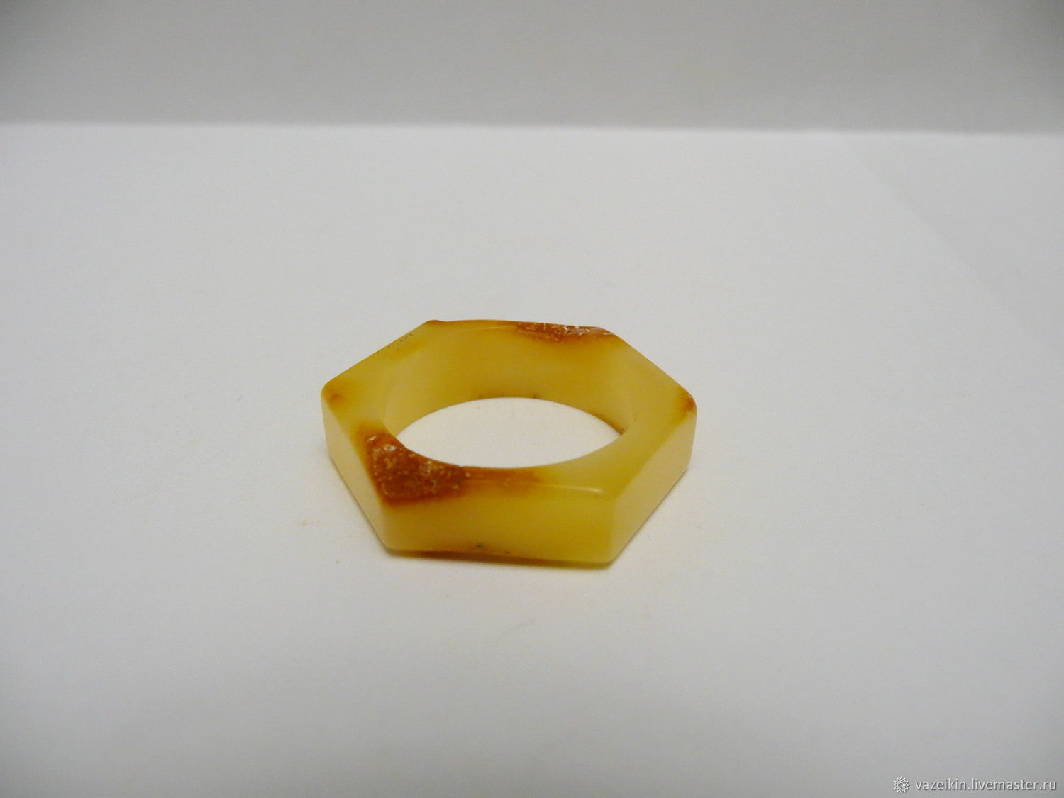 Ring Baltic amber size 17 P-63, Rings, Svetlogorsk,  Фото №1