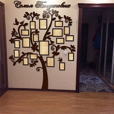 Семейное дерево. SovenokDecor. Слова ручной работы - Ярмарка Мастеров Слова ручной работы. Ярмарка Мастеров - ручная работа Семейное дерево. Handmade.
