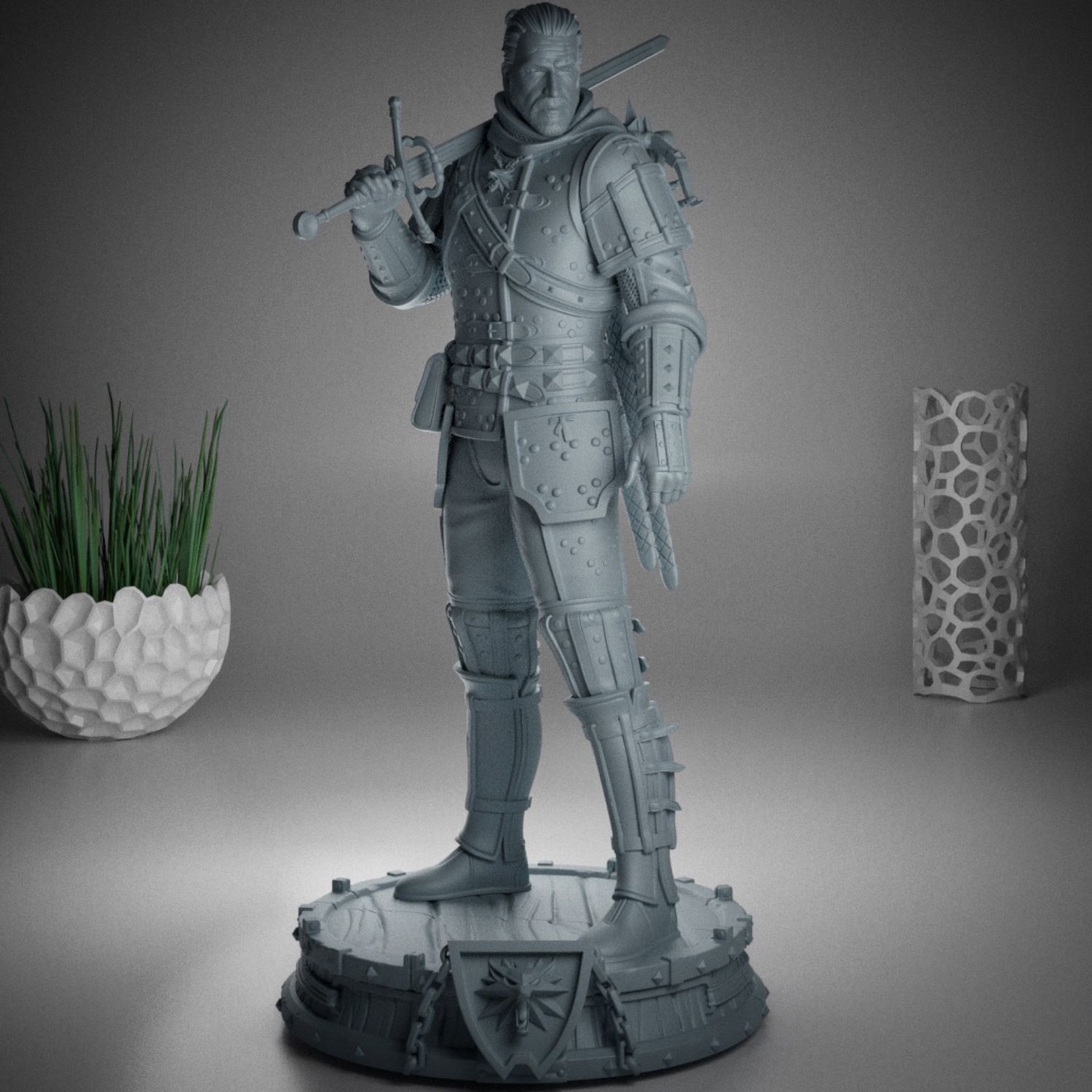 Фигурка Ведьмак Geralt The Witcher wild – заказать на Ярмарке Мастеров ...