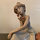 Винтаж: LLADRO 5466  фарфоровая статуэтка Телефон и далматинец. Статуэтки винтажные. Коллекция Frau Burd. Ярмарка Мастеров.  Фото №5